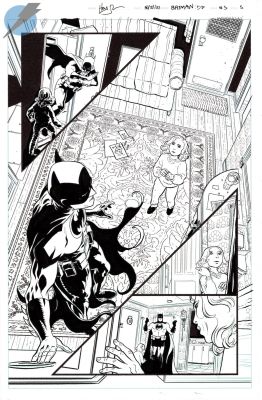 Hayden Sherman | Batman: Dark Patterns Issue 5 Page 5 | Felix Comic Art