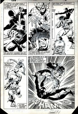 Armando Gil, Sal Buscema | Web of Spider-Man #7 P 18 ***Lost By Fedex!*** | Romitaman
