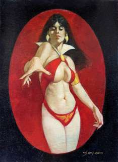 Sanjulian (Manuel Perez Clemente) - Vampirella | Corner4art Auctions
