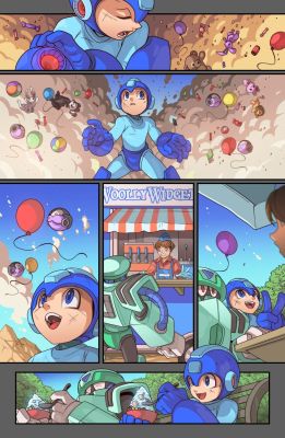 Edwin Huang | Mega Man Fcbd Page 13 Issue Fcbd Page 13 | Comic Art House