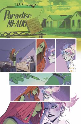 Sweeney Boo | Dc’s Supergirl Next Door Â€Œharlivy Rehabilitatedâ€ #01 Page 08 Issue 01 Page 08 | Comic Art House