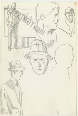 Alex Toth | Sketches Page 301 | Albert Moy