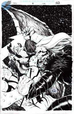 Ryan Stegman | Knull Issue 4 Page Cover | Felix Comic Art