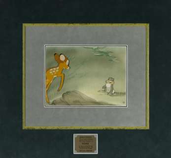 A celluloid of Bambi and Thumper from Bambi | Bonhams