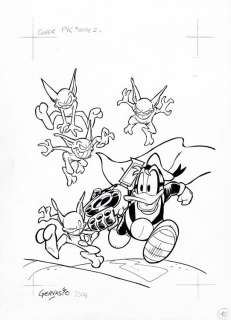 Marco Gervasio - Copertina Paperinik Serie Z (terza serie) n.21