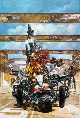 Luis Royo - Heavy Metal Cover