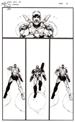 Von Randal | Iron Man #7 Issue 7 Page 16 | Next Comic Art