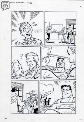 Darwyn Cooke | Dc Comics Presents: Superman # 1 Page 11 | Panel Page Art