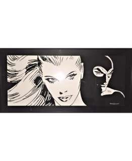Zaniboni Sergio | Eva and Diabolik original illustration | MogGallery
