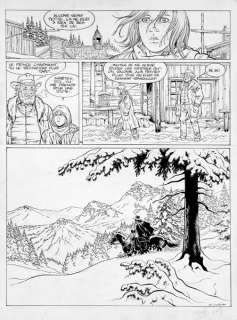 Swolfs | Durango, planche n°48 Ã  l’encre de Chine de l’é… | Banque Dessinée