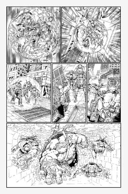 Esau And Isaac Escorza | Tmnt: the Last Ronin II Re-Evolution Issue 4 Page 38 | Albert Moy