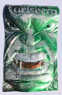 ORIGINAL Artwork By Chris Duncan - HULK on CARLSBERG Can - 2018 | Catawiki