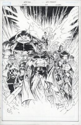 Sean Parsons | X-Men Issue 43 Page Cover | ComiConArt