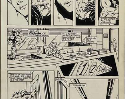 Pander Brothers | Grendel: Devil’s Legacy #1 / Pg. 11 - Original Page by the Pander Brothers | Pander Brothers