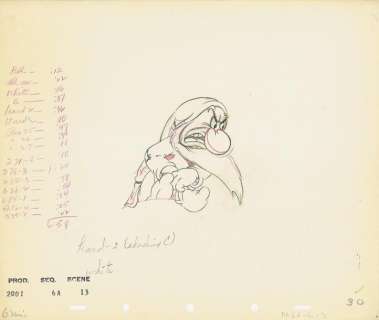 BLANCHE NEIGE ET LES SEPT NAINS Studio Disney 1937. Dessin d’animation | Rossini