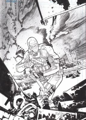 Andrei Bressan – GI JOE – Issue 7 Cover – Beach Head – Skybound – Robert Kirkman | Berserker Art