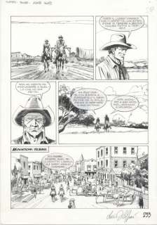 Tex - Lucio Filippucci - Tavola Originale "Seminoles" Texone n. 22 - (2008) | Catawiki