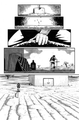 Pere Pérez | Logan: Black, White and Red #03 Page 10 | Black Diamond