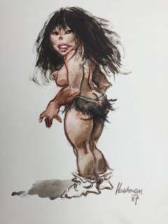 Hausman, René - Dessin original en couleurs  (1987) | Catawiki