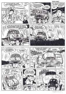 Jean-Luc Delvaux | Jacques Gipar, Le trésor de Noirmoutier, planche originale… | Septimus