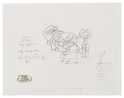 Dexter’s Laboratory Original Production Art | Taurus Auctions