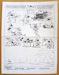 Dupa (Dupanloup, Luc) - Original comicseite - Cubitus - Gymnastique | Catawiki