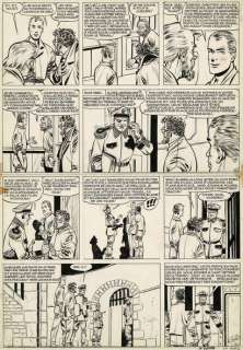 Eddy Paape | Valhardi, La machine à conquérir le monde, planche… | Septimus