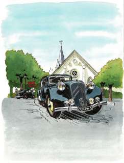 Jean-Luc Delvaux | Dessin original à l’encre de chine et à l’aquarelle… | Septimus