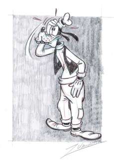 Confused Goofy - Original Sketch - Z. Vendetta - Page séparée - EO | Catawiki