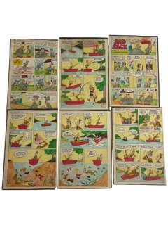 Sad Sack’s Army Life Parade #27 Original Hand Drawn and Colored Storyboard Comic Art | Los Angeles Estate Auction