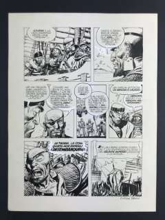 Breccia, Enrique - Tavola originale - Samurai, Kamikaze - (1990) | Catawiki