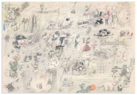 FOURNIER - Lot 10 - JEAN-CLAUDE FOURNIER BIZU Dupuis Illustration originale...