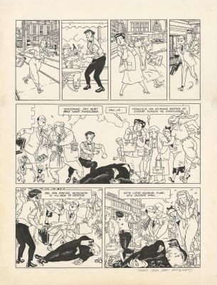 Van Den Boogaard | Léon-la-terreur s’en balance | Galerie Champaka