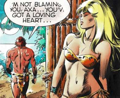 Romero, Enric Badia - Original comic strip (#1735) - Axa & Matt - (1984) | Catawiki