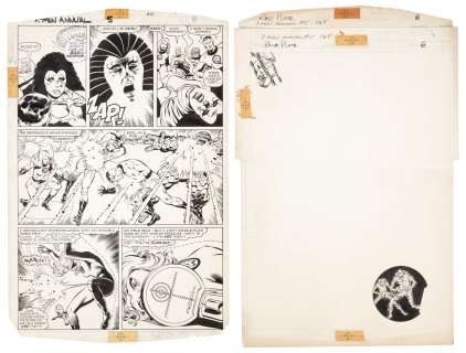 Original B. ANDERSON Art * X-MEN ANNUAL #5 * 1978 | PBA Galleries