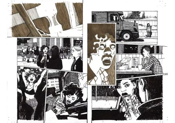 Gabriel H. Walta | PHANTOM ROAD #4 P.18-19 | The Green Room