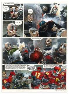 BILAL - Lot 130 - ENKI BILAL* La Foire aux Immortels, Dargaud 1980 Planche...