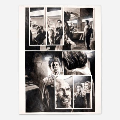 Lot 351 - J.K. Woodward, Star Trek: The Next Generation: Mirror Broken #3 Story Page 18 Original Art (IDW, 2017) | Landry Pop Auctions
