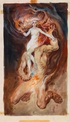 Ferri (Rino Ferrari) - Lot #843 - Persefone