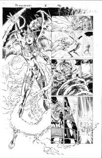 Chaos Art - KEN LASHLEY PURGATORI #2 PG 11 Half Splash