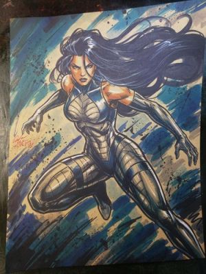 Cyblade Original Fine Art Illustration Signed 8.5x11 COA | eBay US (Buy It Now)