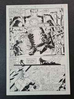 Joe Quesada, Chuck Wojtkiewicz | Dc Impact Crucible (1993) Page By Joe Quesada / Chuck Wojtkiewicz | ComicArtFans Classifieds