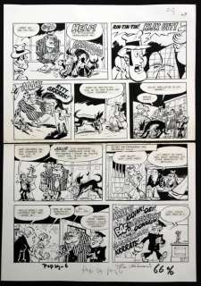 Attanasio, Dino  - Originele pagina (p.45) - Johnny Goodbye 5 - Klopjacht op een kleuter | Catawiki