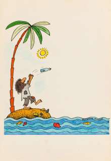 Bohdan Butenko (1931 - 2019) | Bohdan Butenko | Rozbitek - ilustracja | Desa Unicum