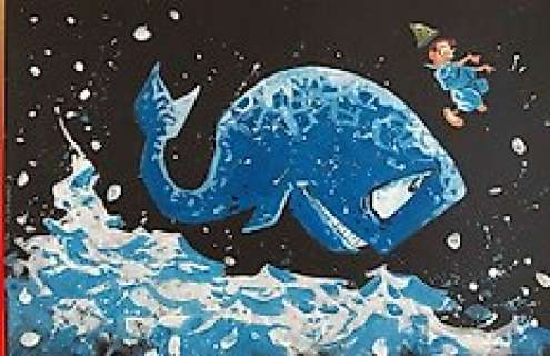 Pinocchio - Giancarlo Caracuzzo - original illustr. - Page volante - EO - (2010) 