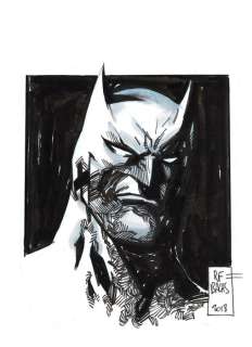 Batman - Original Drawing - Bachs, Ramon  - EO | Catawiki