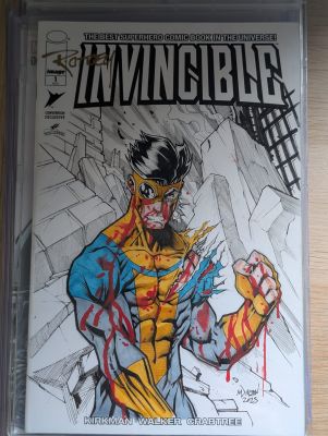 Invincible Original Art Signed by Ryan Ottley | Raremarq (Buy It Now)
