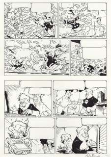 Andrea Ferraris | Ferraris - Disney the Triumvirate of Evil P.07 | ComicArtFans Classifieds