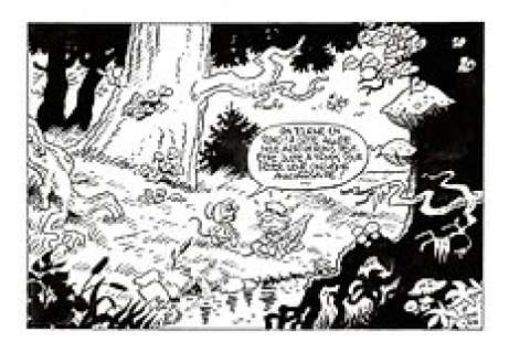 Taymans, André - Dessin original Ã  l’encre de Chine - Sibylline (d’après Raymond Macherot) (2006) | Catawiki