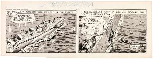 "BATMAN" 1968 DAILY STRIP ORIGINAL ART. | Hake’s